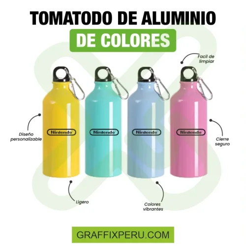 tomatodo de aluminio de colores - Foto 1