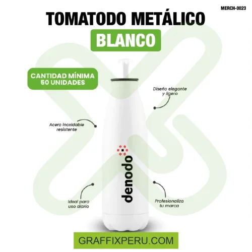 tomatodo metalico tipo botella 700ml - Foto 3