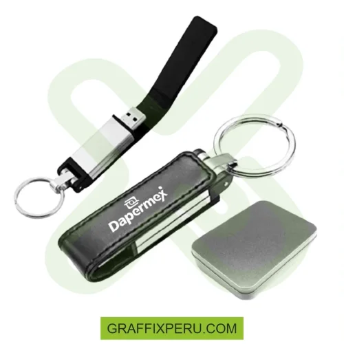 USB DE CUERO LUXOR 32 GB - Foto 2