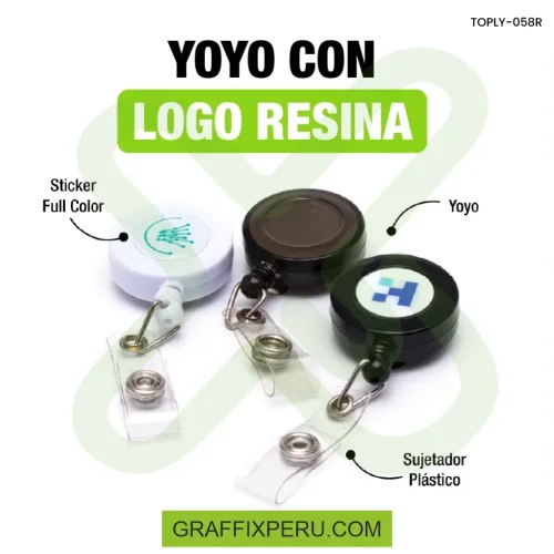 YOYO CON LOGO Y RESINA - Foto 3