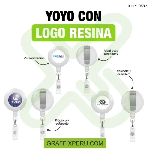 YOYO CON LOGO Y RESINA - Foto 1