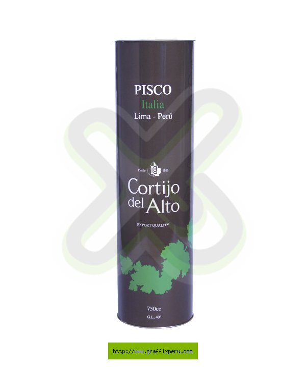 CAJA TUBULAR 750 ML
