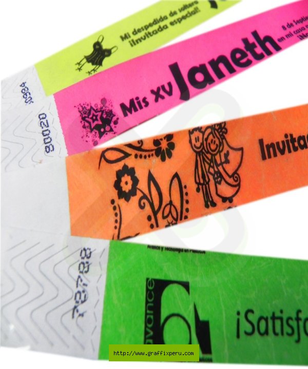 PULSERA DESECHABLE