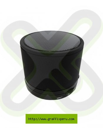 PARLANTE BLUETOOTH PUBLICITARIO NEGRO