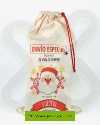 sacos de navidad papanoel