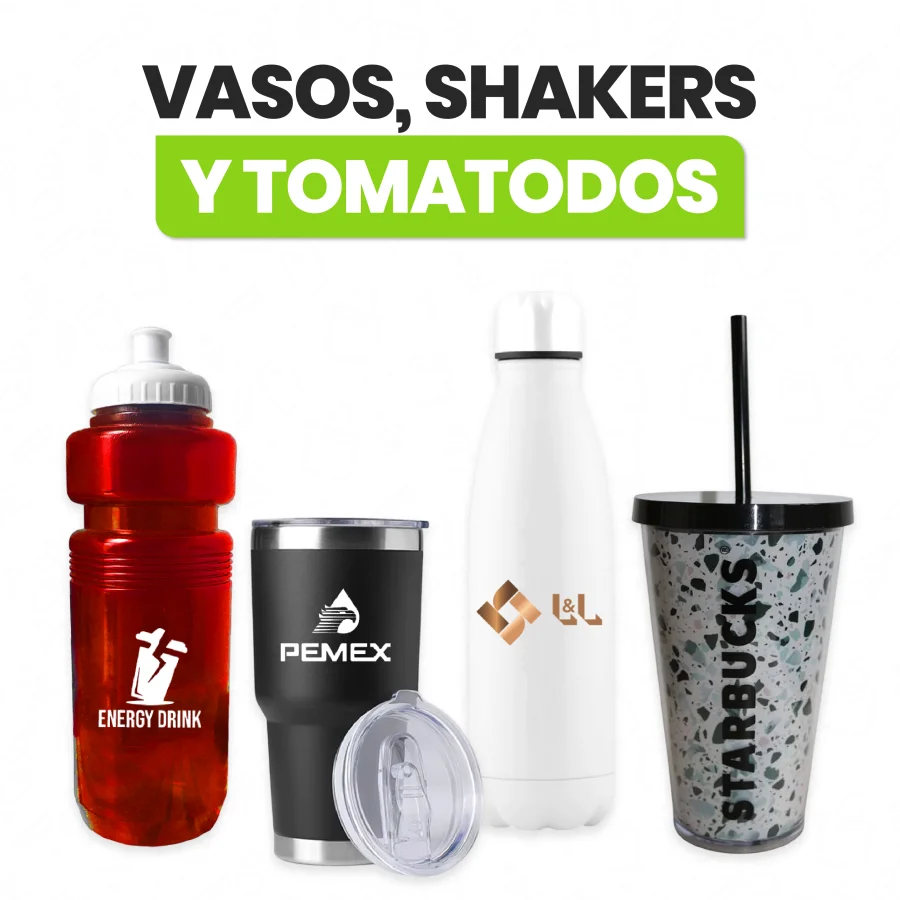 Subcategoría VASOS, SHAKERS Y TOMATODOS