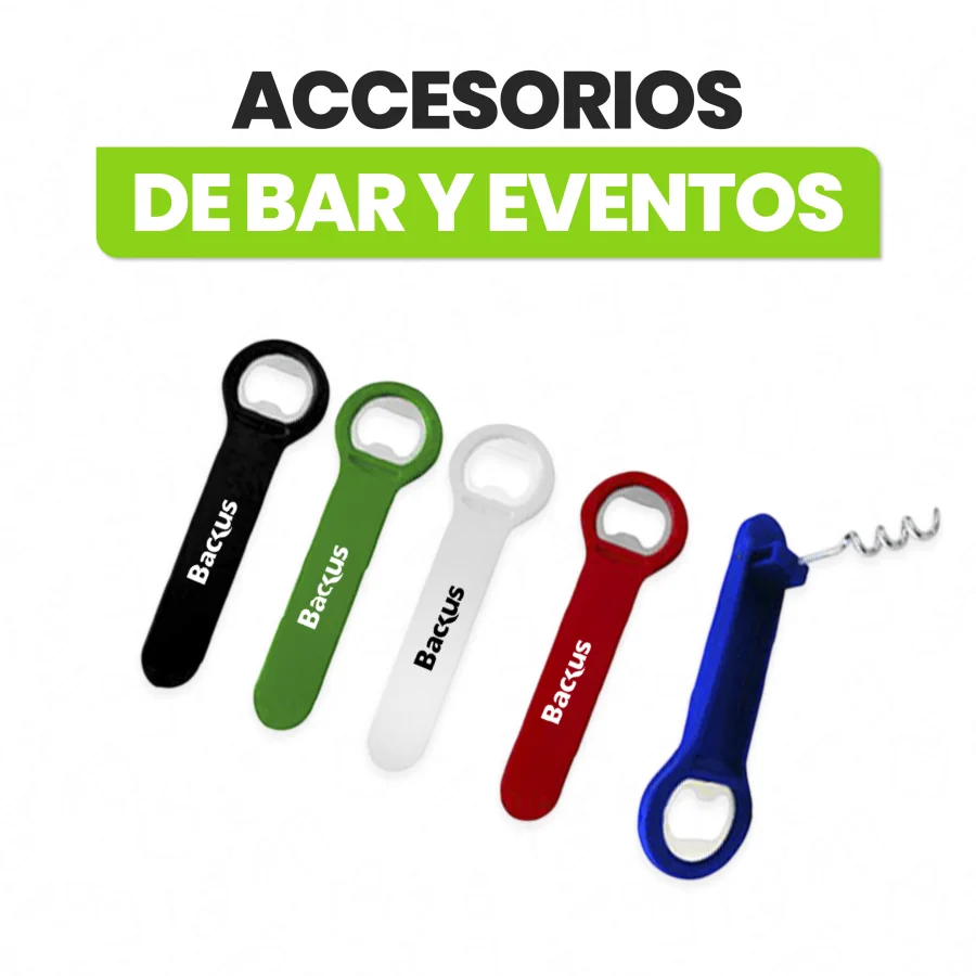 Subcategoría ACCESORIOS DE BAR O EVENTOS