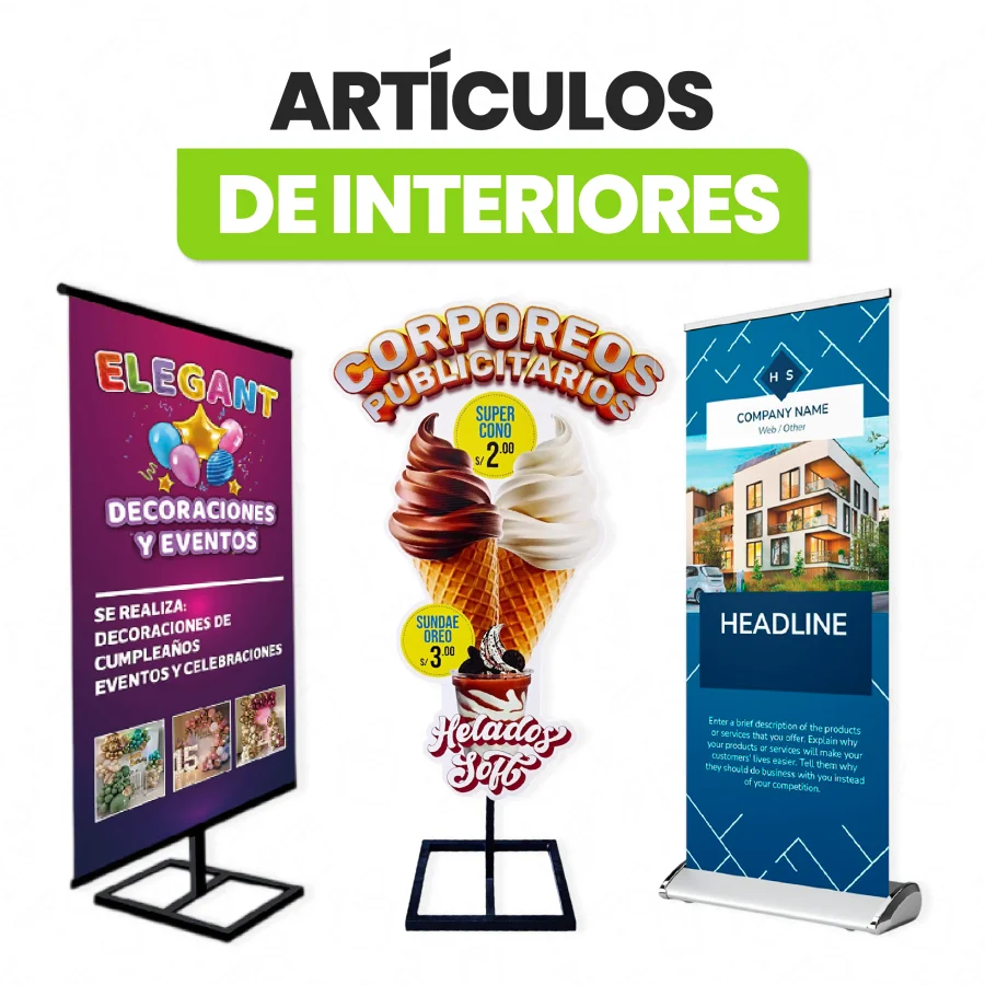 Subcategoría INTERIORES